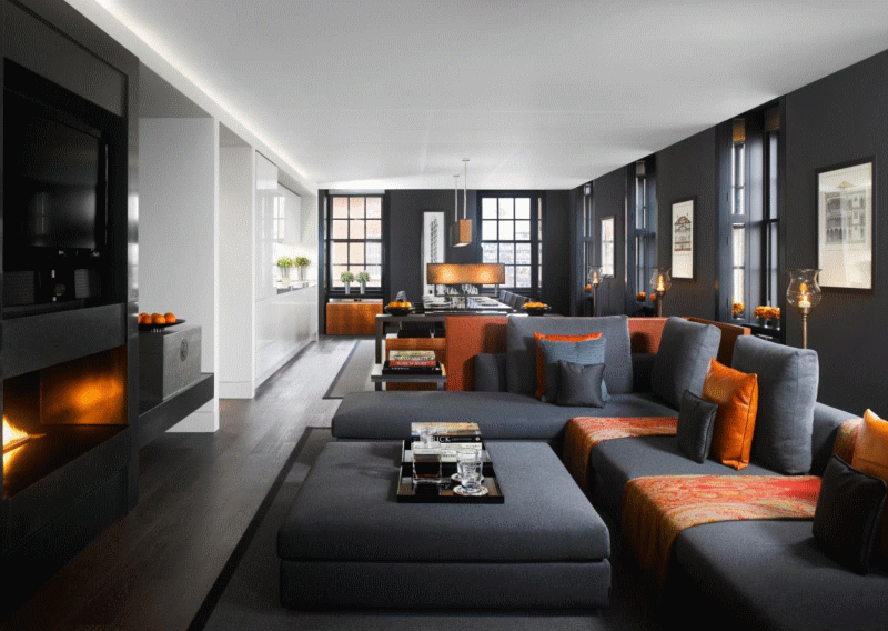 an ultra-luxurious penthouse in London